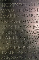 La Tablette de Lyon (détail), c.48 AD